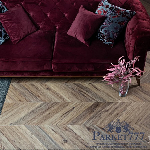 картинка Кварцвиниловая плитка Vinilam Parquet Chevron Glue Шеврон Лувр I107516 от магазина Parket777