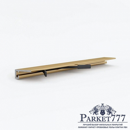 картинка Микроплинтус Laconistiq MICRO 11 MINI Золото анодированное от магазина Parket777