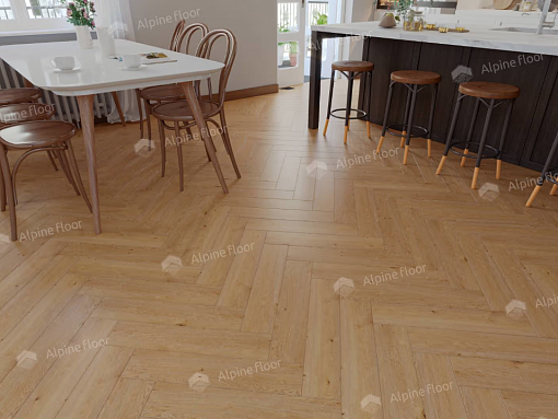 картинка Ламинат SPC Alpine Floor Parquet Light Изящный паркет Дуб Хатиса Eco 13-27 МС от магазина Parket777