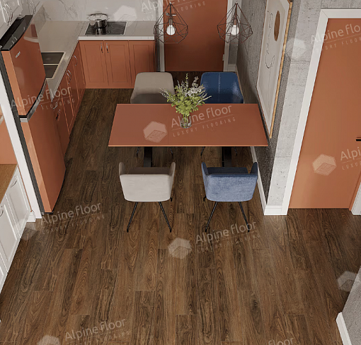 картинка Ламинат SPC Alpine Floor Nut Орех Ногуэра Классик Eco 22-1 MC от магазина Parket777