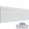 картинка Плинтус Finitura Dekor Белый МДФ вставка гладкая 100x16 от магазина Parket777