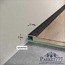 картинка Микроплинтус Laconistiq MICRO 15 CLASSIC Черный анодированный от магазина Parket777