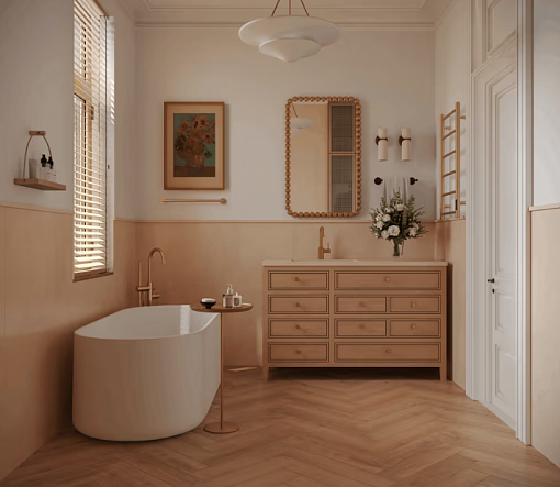 картинка SPC ламинат Norland Parquet Песчаный берег Saver Sand 1066-2 от магазина Parket777