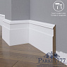 картинка Плинтус Madest Decor широкий МДФ белый окрашенный 26-136-16 от магазина Parket777
