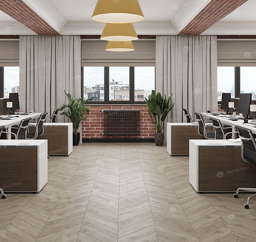 картинка Ламинат SPC Alpine Floor Chevron Alpine Карите Eco 18-11 MC от магазина Parket777