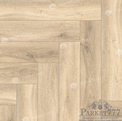 картинка Ламинат SPC Alpine Floor Parquet Light Изящный паркет Дуб Ригель Eco 13-24 МС от магазина Parket777