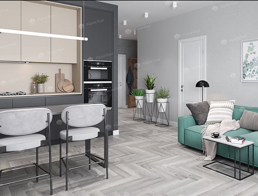 картинка Ламинат SPC Alpine Floor Parquet LVT Дуб Лейтена ECO 16-18 от магазина Parket777