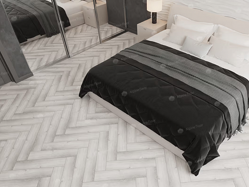 картинка Ламинат SPC Alpine Floor Parquet Light Изящный паркет Дуб Альхена Eco 13-12 МС от магазина Parket777