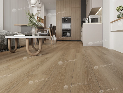 картинка Ламинат SPC Alpine Floor Easy Line Дуб Сантана ЕСО 3-38 от магазина Parket777