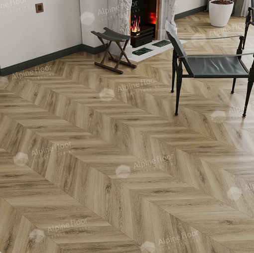 картинка Ламинат SPC Alpine Floor Chevron Alpine Вайпуа Eco 18-14 MC от магазина Parket777
