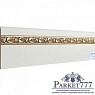 картинка Плинтус Finitura Dekor Белый МДФ вставка фигурная 80x16 от магазина Parket777