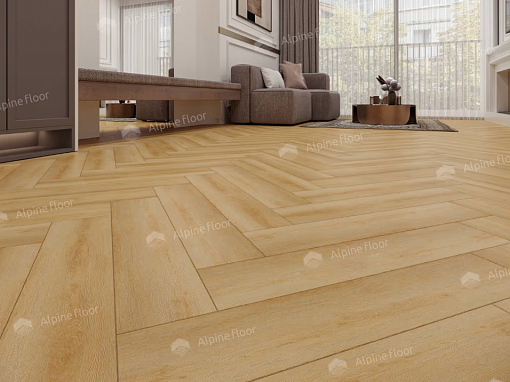картинка Ламинат SPC Alpine Floor Parquet Light Изящный паркет Дуб Батейн Eco 13-29 МС от магазина Parket777