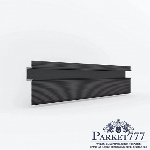 картинка Теневая рейка Laconistiq Classic Черный анодированный от магазина Parket777