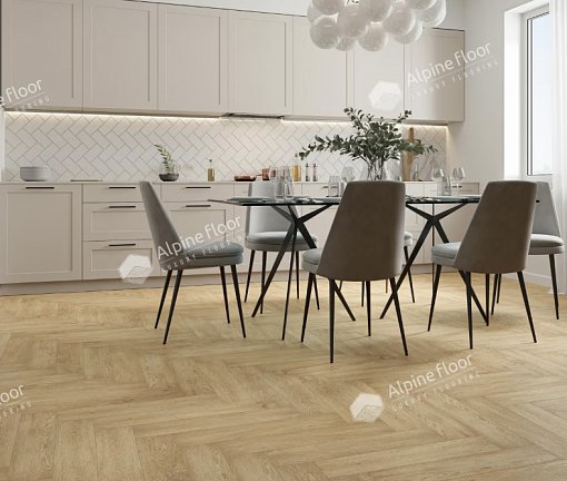 картинка Ламинат SPC Alpine Floor Parquet LVT Дуб Ваниль Селект ECO 16-3 от магазина Parket777