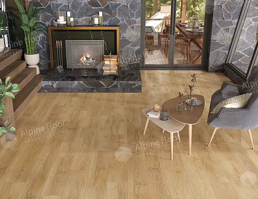 картинка Ламинат SPC Alpine Floor Eclipse Super Matt Матовое затмение Жардин ECO 21-17 от магазина Parket777