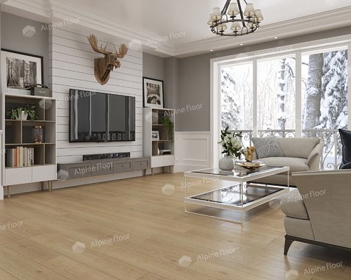 картинка Ламинат SPC Alpine Floor Easy Line Дуб Марципановый ЕСО 3-37 от магазина Parket777