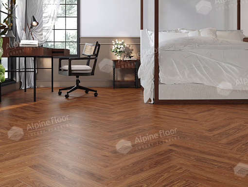 картинка Ламинат SPC Alpine Floor Nut Орех Нойер Eco 22-5 MC от магазина Parket777