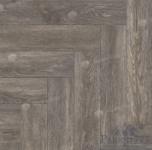картинка Ламинат SPC Alpine Floor Parquet Light Изящный паркет Венге Грей Eco 13-8 МС от магазина Parket777