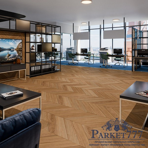 картинка Кварцвиниловая плитка DAMY FLOOR Chevron LVT Монсоро DF09-CH-LVT от магазина Parket777