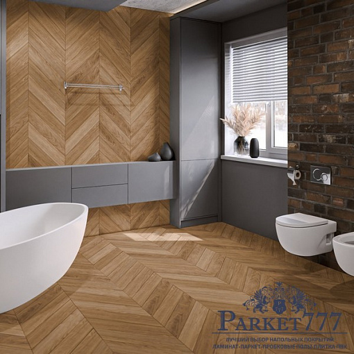 картинка Кварцвиниловая плитка DAMY FLOOR Chevron LVT Монсоро DF09-CH-LVT от магазина Parket777