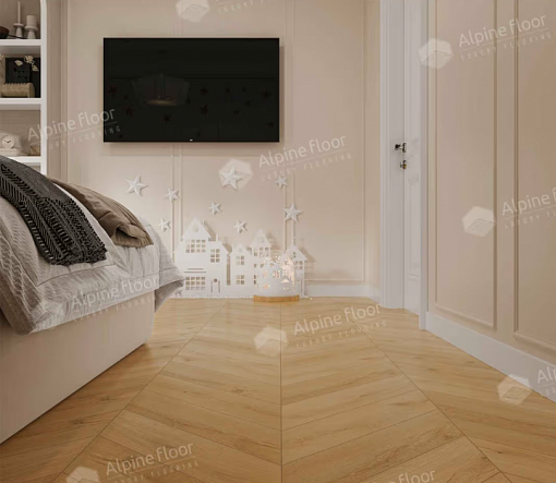 картинка Ламинат SPC Alpine Floor Chevron Alpine Caldo Eco 18-20 MC от магазина Parket777