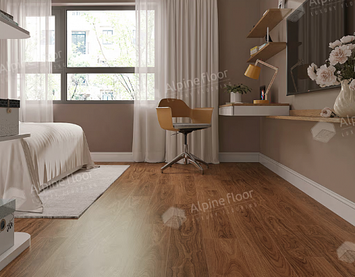 картинка Ламинат SPC Alpine Floor Nut Орех Маррон Классик Eco 22-2 MC от магазина Parket777