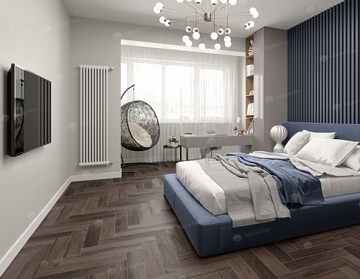 картинка Ламинат SPC Alpine Floor Parquet Light Изящный паркет Дуб Фафнир Eco 13-16 МС от магазина Parket777