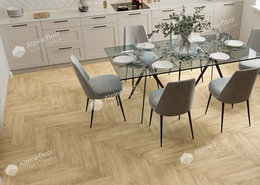 картинка Ламинат SPC Alpine Floor Parquet LVT Дуб Ваниль Селект ECO 16-3 от магазина Parket777