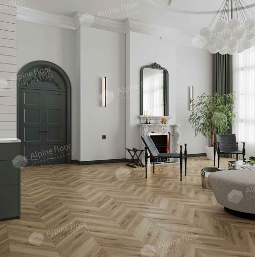 картинка Ламинат SPC Alpine Floor Chevron Alpine Вайпуа Eco 18-14 MC от магазина Parket777
