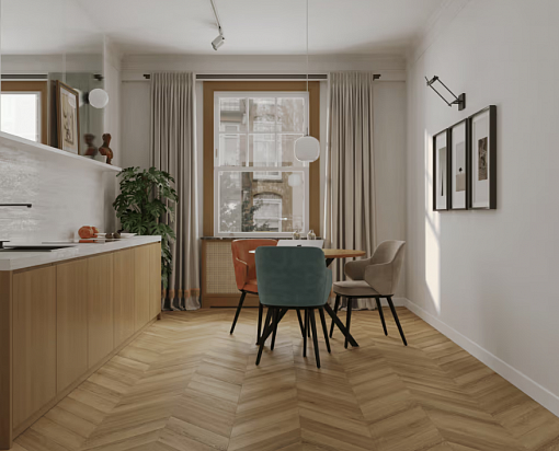 картинка SPC ламинат Tulesna Chevron Art Фортуна Fortuna 1011-8 от магазина Parket777