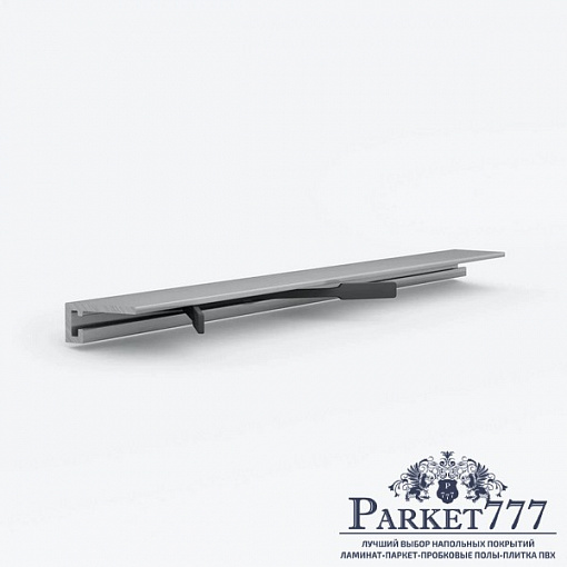 картинка Микроплинтус Laconistiq MICRO 11 MINI Серебряный анодированный от магазина Parket777