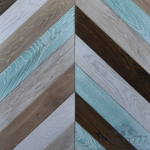 картинка Инженерная доска AnticWood Французская елка Тулуза от магазина Parket777