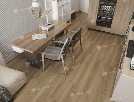 картинка Ламинат SPC Alpine Floor Easy Line Дуб Сантана ЕСО 3-38 от магазина Parket777