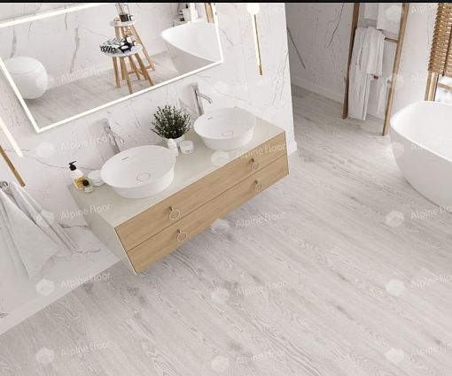картинка Ламинат SPC Alpine Floor Easy Line Дуб Арктик ЕСО 3-1 от магазина Parket777