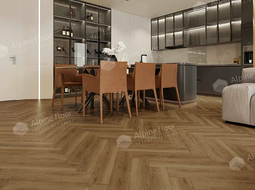 картинка Ламинат SPC Alpine Floor Parquet LVT Дуб Капелла ECO 16-31 от магазина Parket777