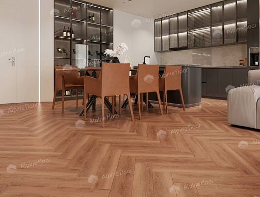 картинка Ламинат SPC Alpine Floor Parquet Light Изящный паркет Дуб Капелла Eco 13-31 МС от магазина Parket777
