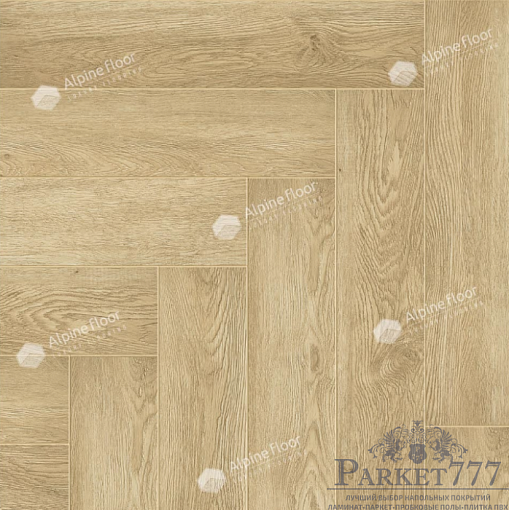 картинка Ламинат SPC Alpine Floor Parquet Premium Премиальный паркет Дуб Ваниль Селект Eco 19-3 МС от магазина Parket777