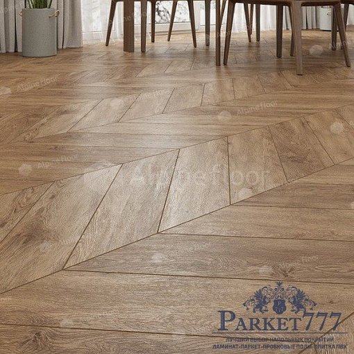 картинка Ламинат SPC Alpine Floor Chevron Alpine Гевуина Eco 20-10 LVT от магазина Parket777