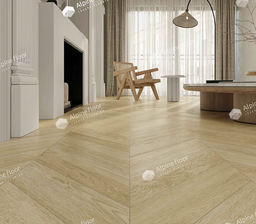 картинка Ламинат SPC Alpine Floor Chevron Alpine Дуб Ваниль Селект Eco 18-2 MC от магазина Parket777