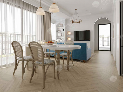 картинка Ламинат SPC Alpine Floor Parquet LVT Дуб Денеб ECO 16-25 от магазина Parket777
