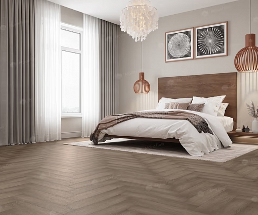 картинка Ламинат SPC Alpine Floor Parquet Light Изящный паркет Дуб Насыщенный Eco 13-7 МС от магазина Parket777