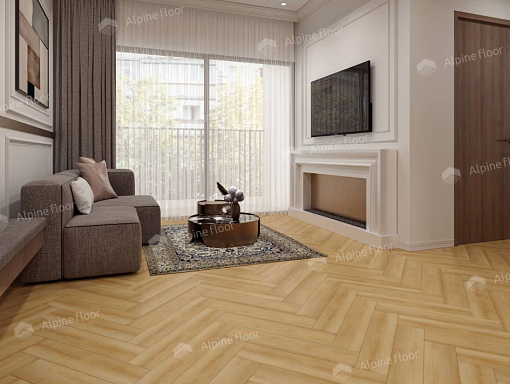 картинка Ламинат SPC Alpine Floor Parquet Light Изящный паркет Дуб Батейн Eco 13-29 МС от магазина Parket777
