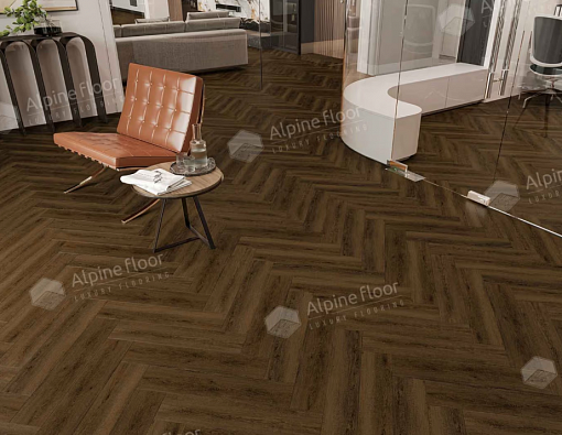 картинка Ламинат SPC Alpine Floor Parquet Light Изящный паркет Дуб Далим Eco 13-33 МС от магазина Parket777