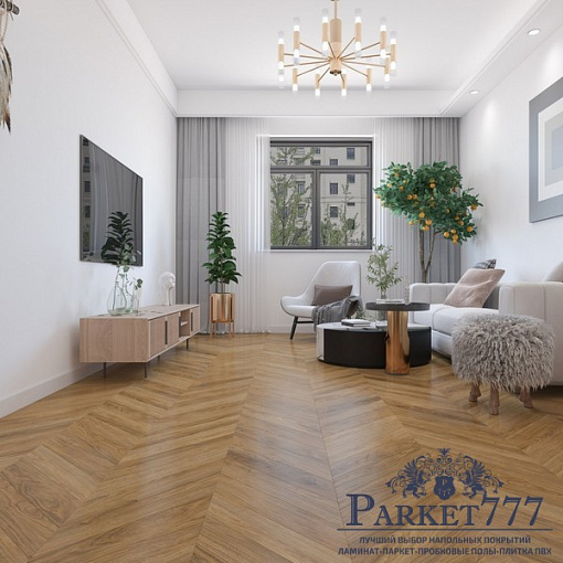картинка Кварцвиниловая плитка DAMY FLOOR Chevron LVT Монсоро DF09-CH-LVT от магазина Parket777