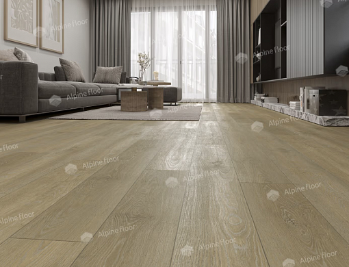 картинка Ламинат SPC Alpine Floor Easy Line Дуб Скандинавия ЕСО 3-36 от магазина Parket777