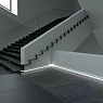 картинка МДФ плинтус ЕVROWOOD с LED подсветкой PN 050 LED 80x12 мм от магазина Parket777