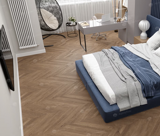 картинка Ламинат SPC Alpine Floor Easy Line Французская елочка ЕСО 3-25 от магазина Parket777