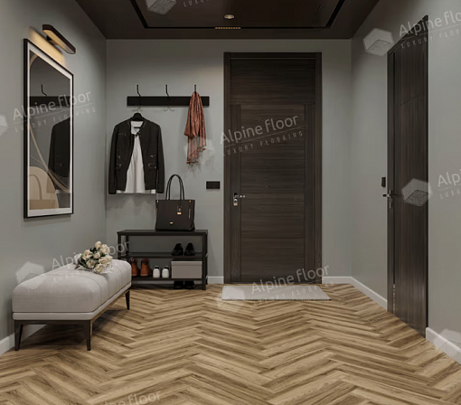 картинка Ламинат SPC Alpine Floor Nut Орех Акорн Eco 22-6 MC от магазина Parket777
